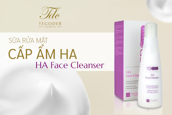 Sữa rửa mặt HA Face Cleanser của Tegoder là một sản phẩm làm sạch an toàn - lành tính với mọi làn da